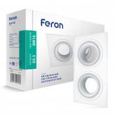 Встраиваемый неповоротный светильник Feron DL6142 белый