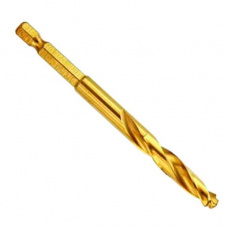 Титановое сверло по металлу DeWALT DT50012 Titanium impact HSS-Tin 7,5х95/63,5мм