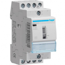 Контактор із ручним керуванням Hager ERC427 25A 2НО+2НЗ 230B