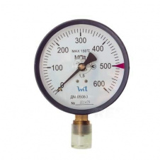 Манометр ДМ 05-МП-ЗУ-600кПа-1,5 G1/2 Стеклоприбор