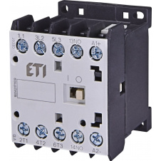 Мініатюрний контактор ETI 004641211 CEC 09.4Р 24V DC (9A; 4kW; AC3) 4р (4 АЛЕ)