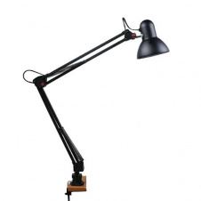 Лампа настольная HL074 черная HOROZ ELECTRIC