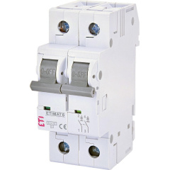 Автоматичний вимикач ETI 002143515 ETIMAT 6 2p C 13А (6 kA) Фастів