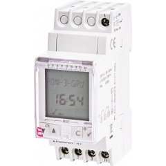 Цифровий таймер ETI 002472053 Eticlock-R1 230V Вишневе