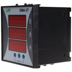 Трехфазный щитовой амперметр F&F DMA-3T 230В Черновцы