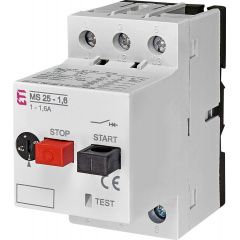 Автомат захисту двигуна ETI 004600060 MS25-1.6 Фастів