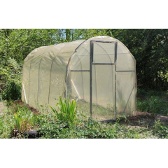 Теплиця "Косичка" 2 х 4 м (труба оцинкована 20х20), повний комплект "Преміум", плівка UV-4, 120 мкм. Ужгород