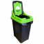 Бак для сортировки мусора Planet Re-Cycler 70 л черный - зеленый (стекло) Николаев