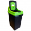 Бак для сортировки мусора Planet Re-Cycler 70 л черный - зеленый (стекло) Николаев