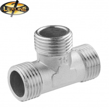 Тройник никелированный 1/2"ННН (15) LEXLINE, Днепр