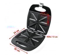 Сендвічниця Rommelsbacher ST 1410 Fun for 4