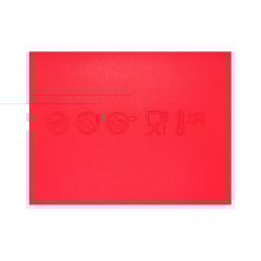 Силіконовий килимок для пастели SFT-1240 червоний Київ