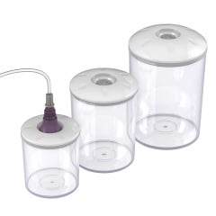 Набір вакуумних контейнерів Rommelsbacher VCK 525 (0,75/1,5/3 л) Київ