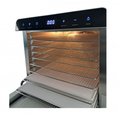 Дегідратор професійний Tekhniko DH-08A-SS нержавіюча сталь (8 лотків) Олександрія