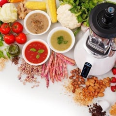 Професійний блендер BioChef Living Food Blender з датчиком температури, білий Бородянка