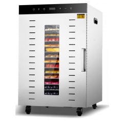 Дегідратор комерційний Tekhniko DH-16H-SS нержавіюча сталь (16 лотків) Ужгород