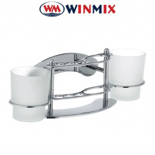 Подставка для щеток и пасты с двумя стаканами LR101, Winmix Польша