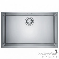 Прямоугольная кухонная мойка под столешницу Franke Maris MRX 110-70 122.0719.936 полированная сталь