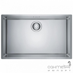 Прямоугольная кухонная мойка под столешницу Franke Maris MRX 110-70 122.0719.936 полированная сталь Буча