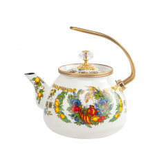 Чайник эмалированный "VITALY" Elmani с крышкой, 2,2 л Александрия