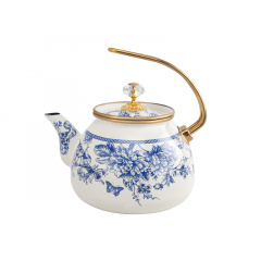 Чайник эмалированый "BUTTERFLY" Elmani с крышкой, 2,2 л Киев