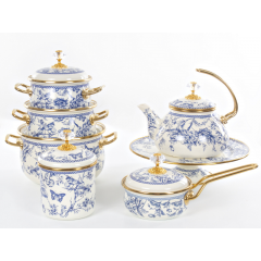 Чайник эмалированый "BUTTERFLY" Elmani с крышкой, 2,2 л Киев