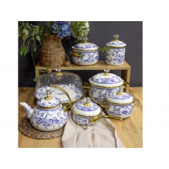 Чайник эмалированый "BUTTERFLY" Elmani с крышкой, 2,2 л Киев