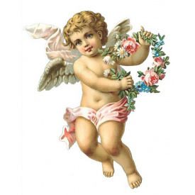 Наклейка интерьерная № 6 Label a picture Ангелочек