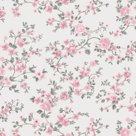 Обои на бумажной основе простые Шарм 78-25 Тенере светло-серые (0,53х10м.)