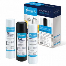 Фото - Комплект картриджів Ecosoft 1-2-3 для фільтра зворотного осмосу (CPV3ECOSTD) Комплект картриджів Ecosoft 1-2-3 для фільтра зворотного осмосу (CPV3ECOSTD)