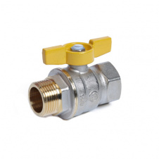 Кульовий кран Giacomini R734GA Ду 25