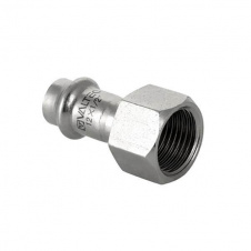 Фото - З'єднувач Valtec нерж. сталь з внутр. різьбленням 22x1/2" (VTi.902.I.002204) З'єднувач Valtec нерж. сталь з внутр. різьбленням 22x1/2" (VTi.902.I.002204)