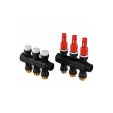 Модульний пластиковий колектор Uponor Vario PLUS ВР 3X 3/4 євроконусом (1030583)