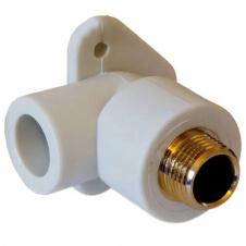 Коліно для сантехприладів Prawtech PP-R Ø20x3/4 ЗР (P232020034)