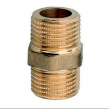 Ніпель латунний Ø1 1/2" FP Pattaroni F189R006
