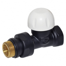 Термостатичний клапан Carlo Poletti First Thermo 1/2 прямий (V141710EFS9005O)