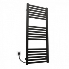 Електрична рушникосушка Kosser Герда 1200x500/18 EL таймер чорний