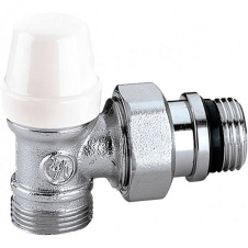 Кран радіаторний Caleffi S.p.a. М23x1,5 x 1/2 10 bar кутовий (342402)