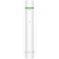Бездротовий датчик розбиття скла Ajax GlassProtec, Jeweller, 3V CR123A, білий