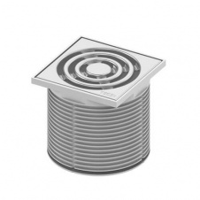 Декоративна решітка TECEdrainpoint S 100x100 мм 3660001 (3660001)