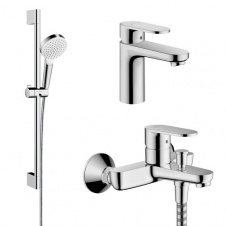 Набір змішувачів для ванни Hansgrohe Vernis Blend, раковина 70 (71550000+71440000+26533400)