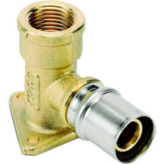 Коліно настінне (прес) Idrosanitaria Bonomi 20x3/4 В (40542006) Шепетівка