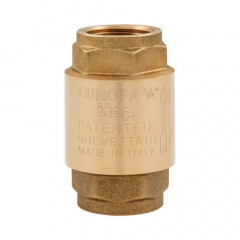 Зворотний клапан Itap Europa з латунним штоком 2 1/2" PN12 (10000015) Бровари