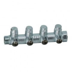 Запірний колектор FAR 1x3/4 4 отв. (FK 3873 134) Жмеринка