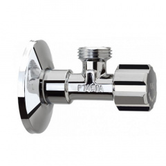 Кран вентильний для сантехприладів Ø1/2" х 3/4" VA Albertoni D914689 Київ