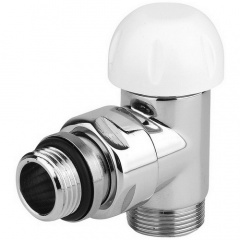 Термостатичний клапан Carlo Poletti Cylinder Thermo 1/2 х 24-19 кутовий (V31111B) Коростень