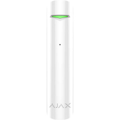 Бездротовий датчик розбиття скла Ajax GlassProtec, Jeweller, 3V CR123A, білий Вишгород