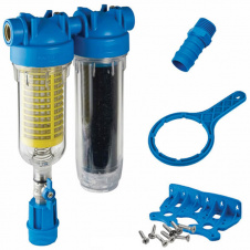 Фільтр для води Atlas Filtri HYDRA RAINMASTER DUO 1 + картриджі RAH, LA 45 ° C 8 bar KIT (RA6096234)