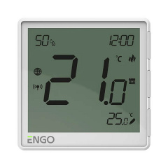 Терморегулятор для теплої підлоги Engo EONEBATW Вишневое