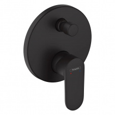 Змішувач для ванни Hansgrohe Talis Vernis Blend прихований монтаж чорний матовий